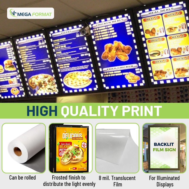 Backlit Poster Printing Images